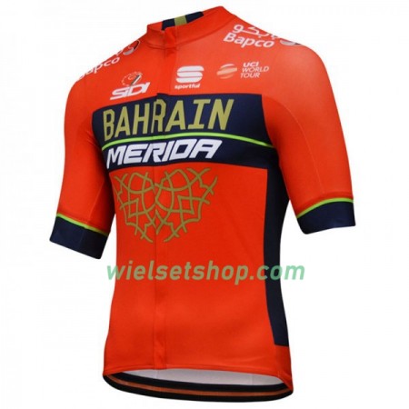 Wielershirt 2018 Bahrain-Merida N001